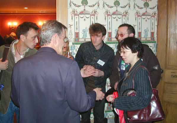 Open World Cultural Leaders Program, April 6-17, 2005: Isom Place dinner