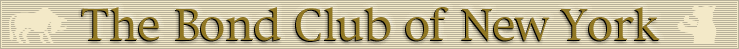 The Bond Club of New York